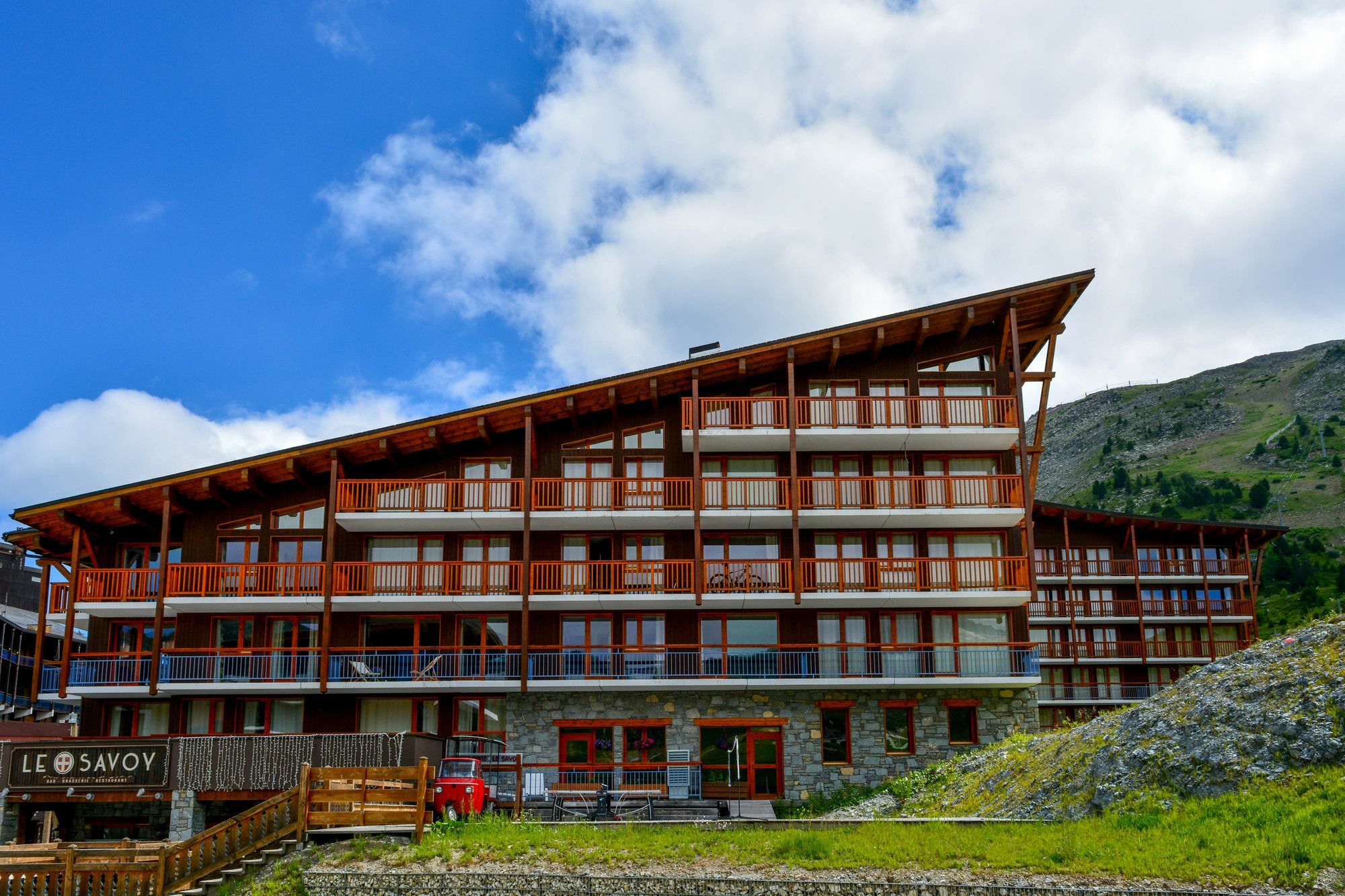 Chalet Des Neiges : La Cime Des Arcs Les Arcs  エクステリア 写真